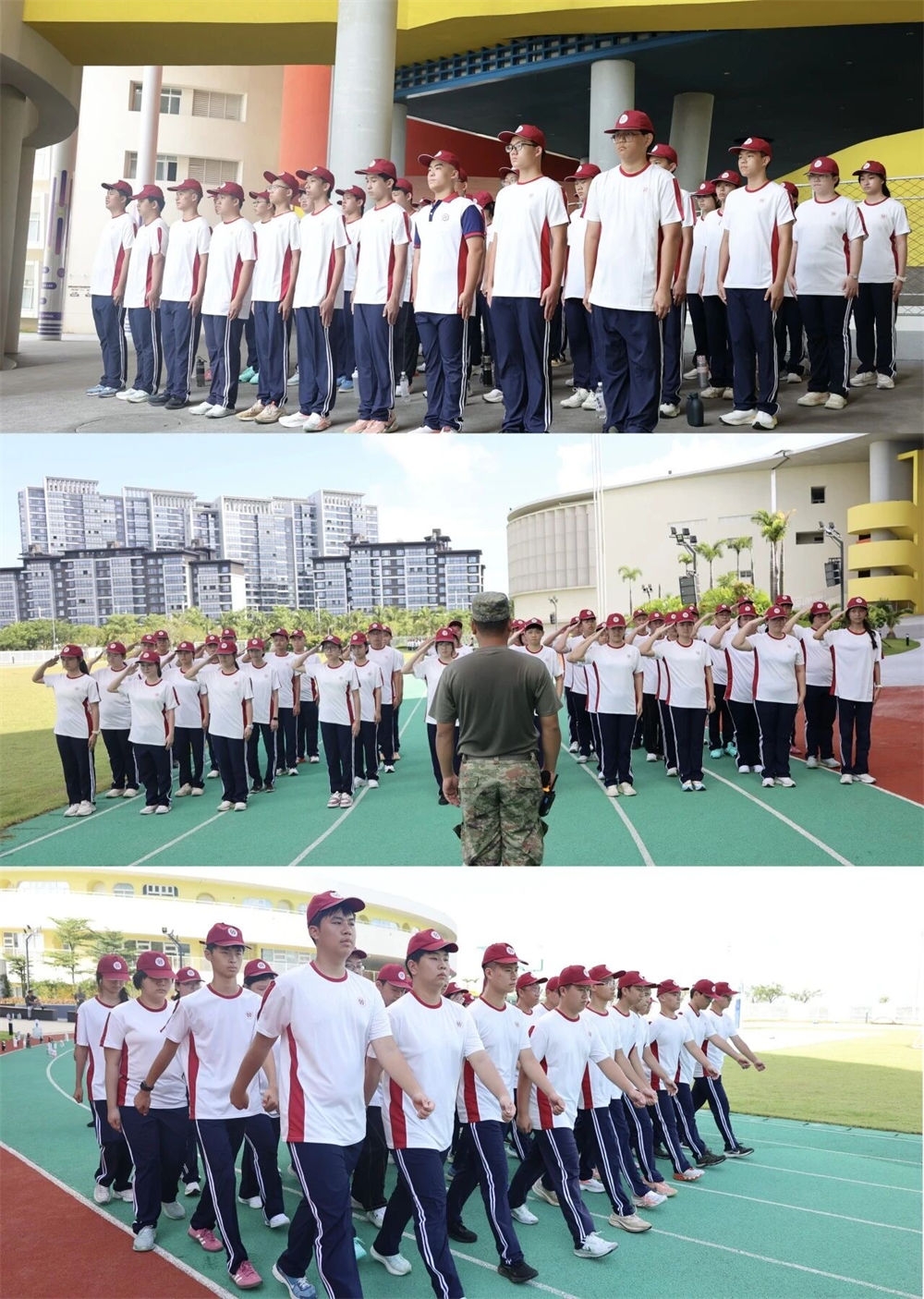 迷彩青春正步走，温情相伴砥砺行｜海南寰岛高级中学第四届军事夏令营活动纪实（二）